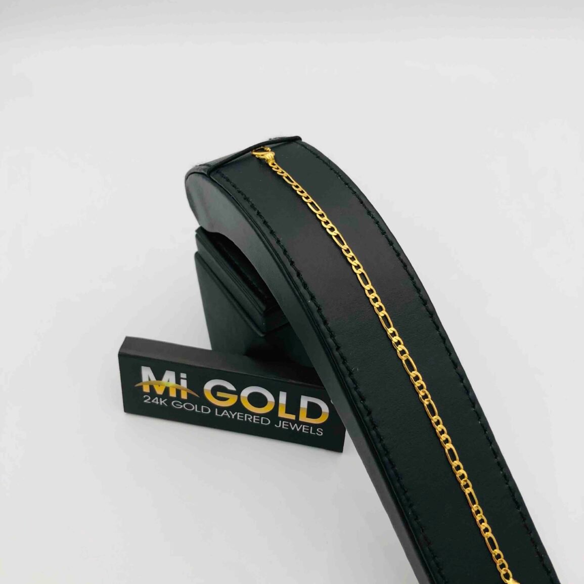 Men's Gold-Plated Link Chain Bracelet